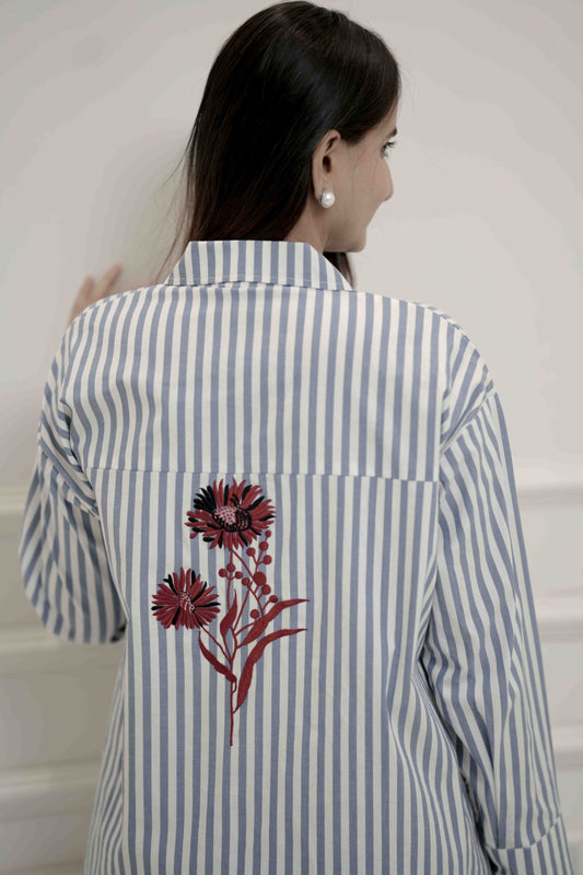 DAISY DAYS STRIPED SHIRT