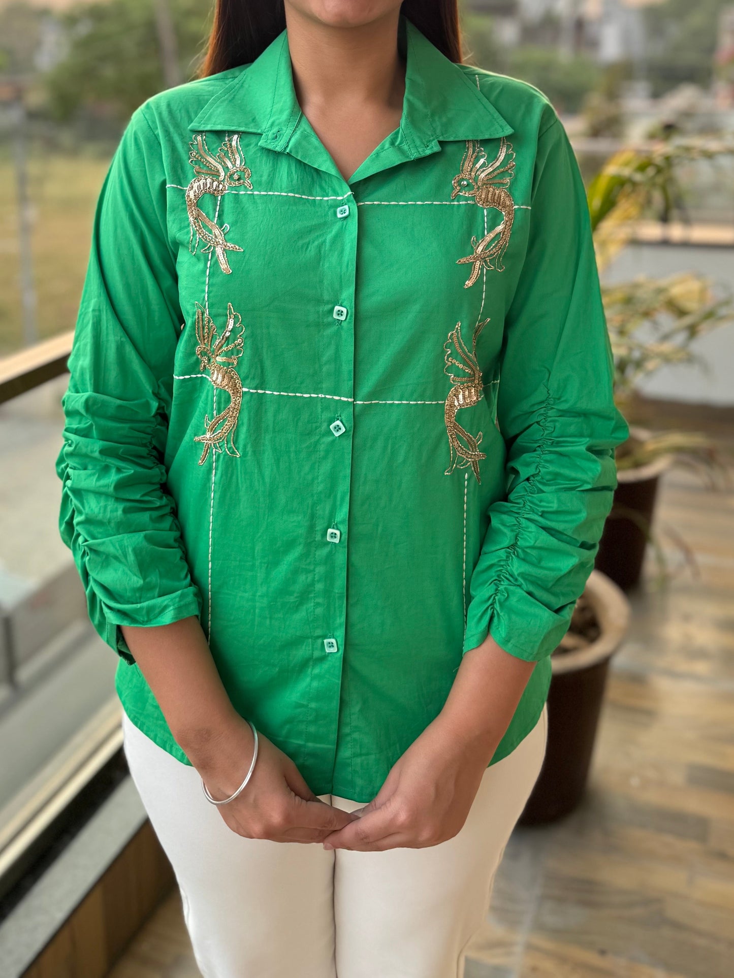 BIRDY BUTTON - DOWN SHIRT