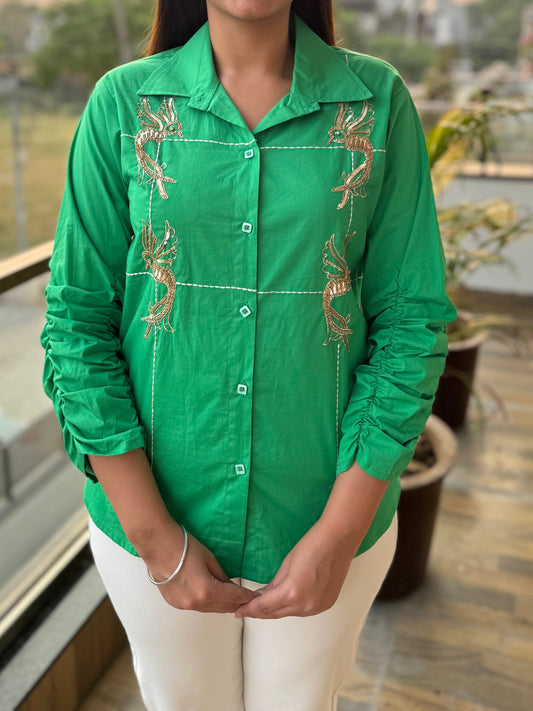 BIRDY BUTTON - DOWN SHIRT
